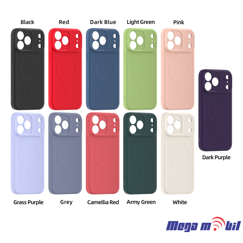 Futrola iPhone 17 Pro Pudding Magsafe pink