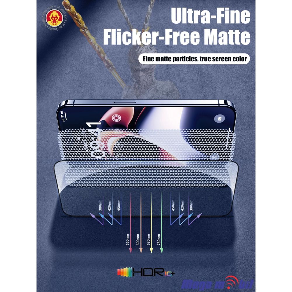 Tempered glass za iPhone 17 Air Monkey King CLEAR 