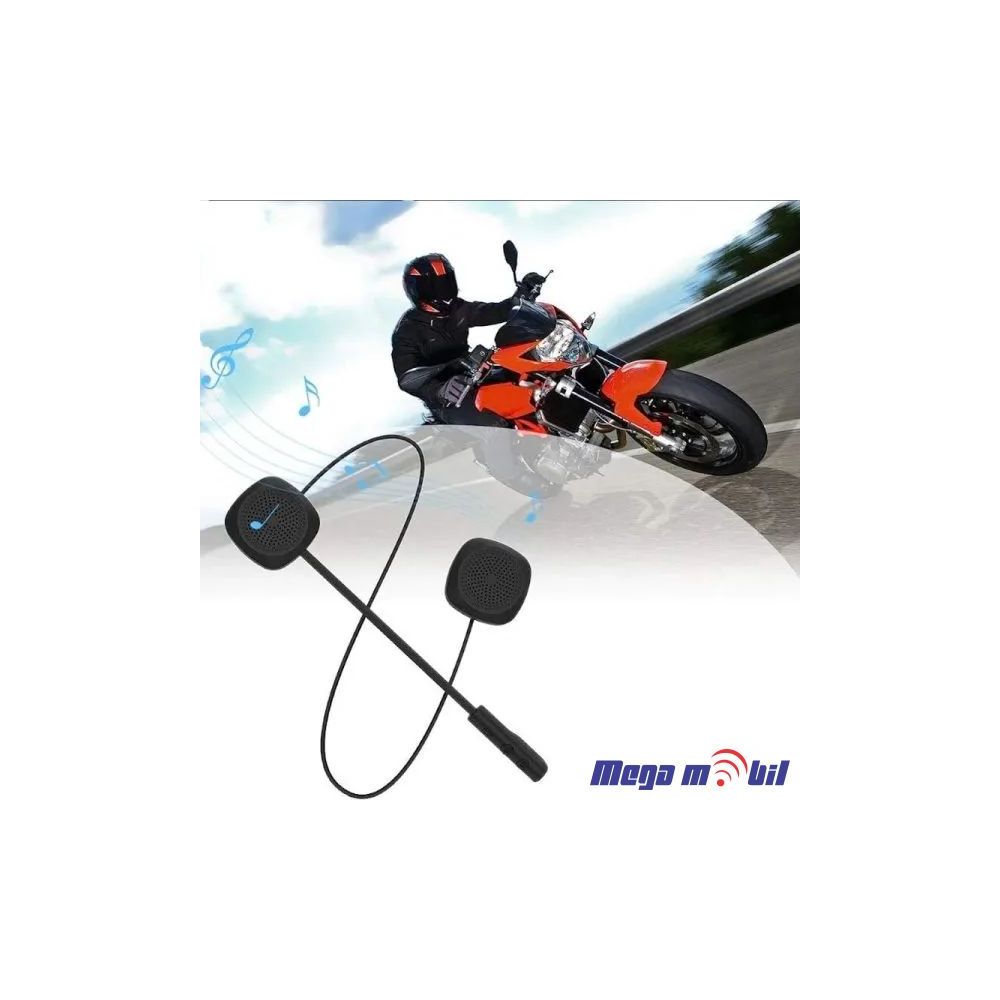 Slusalki Bluetooth so mikrofon za vo kaciga 