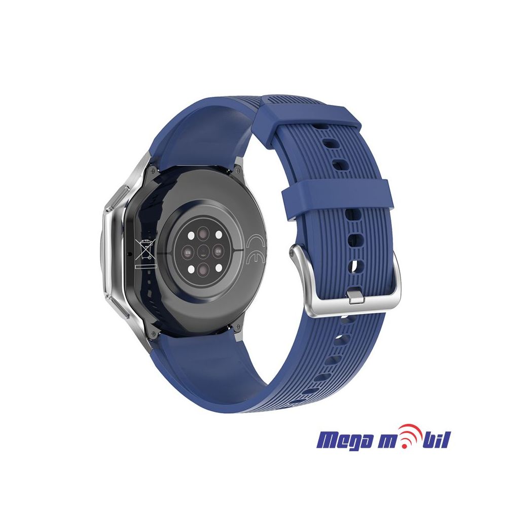 Smart Watch DT Watch X silver (kozno +silikonsko remce)