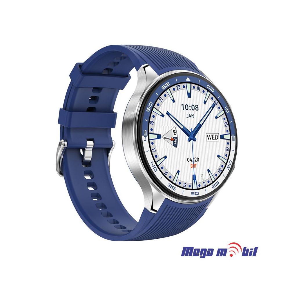 Smart Watch DT Watch X silver (kozno +silikonsko remce)