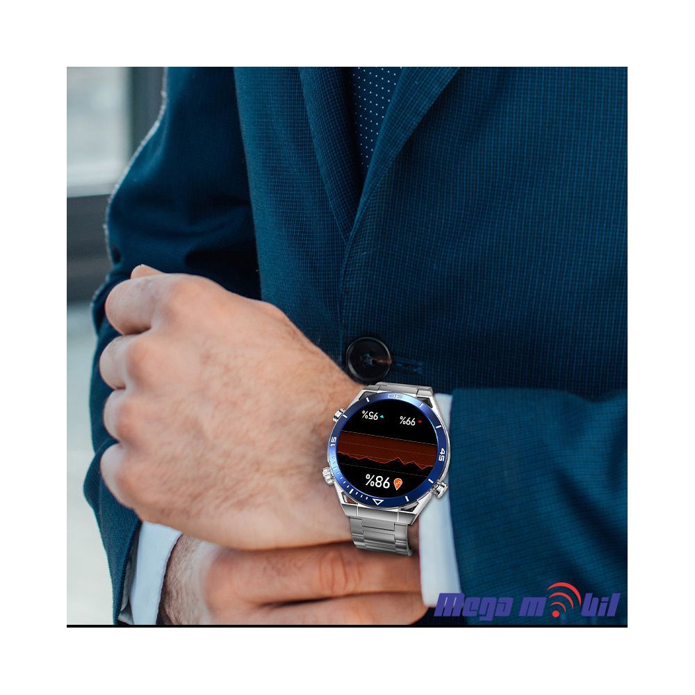 Smart Watch DT Ultramate blue (metalno +silikonsko remce)