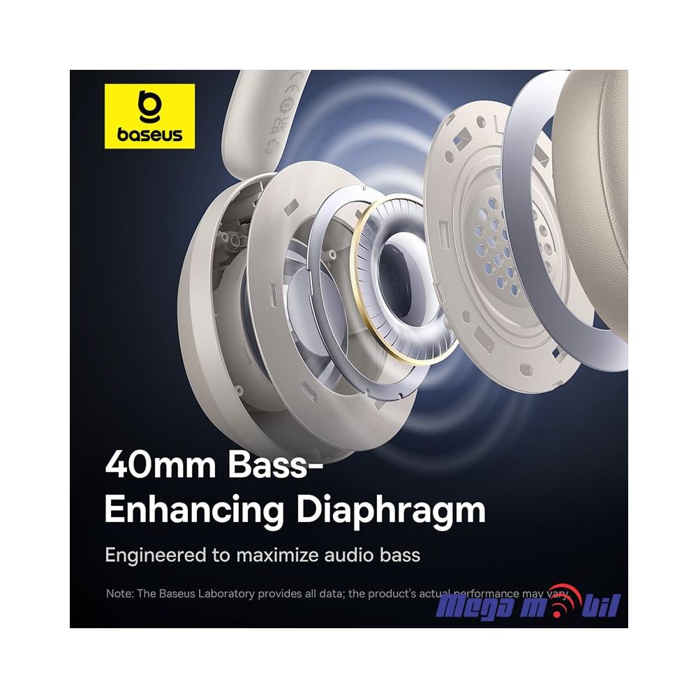 Slusalki Bluetooth Baseus Bass 35 Max
