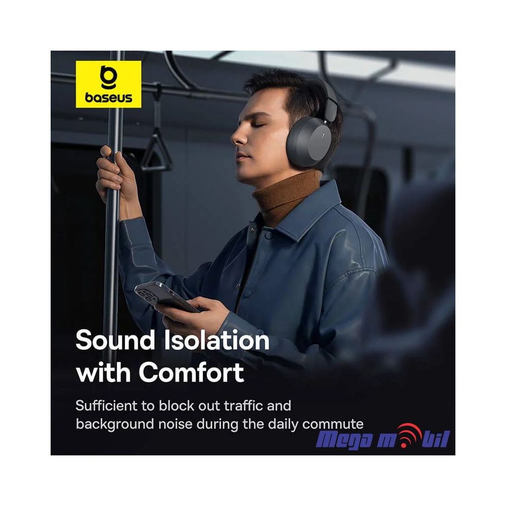 Slusalki Bluetooth Baseus Bass 35 Max