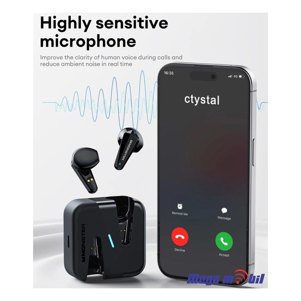 Slusalki Bluetooth MONSTER Airmars XKT01 MKII