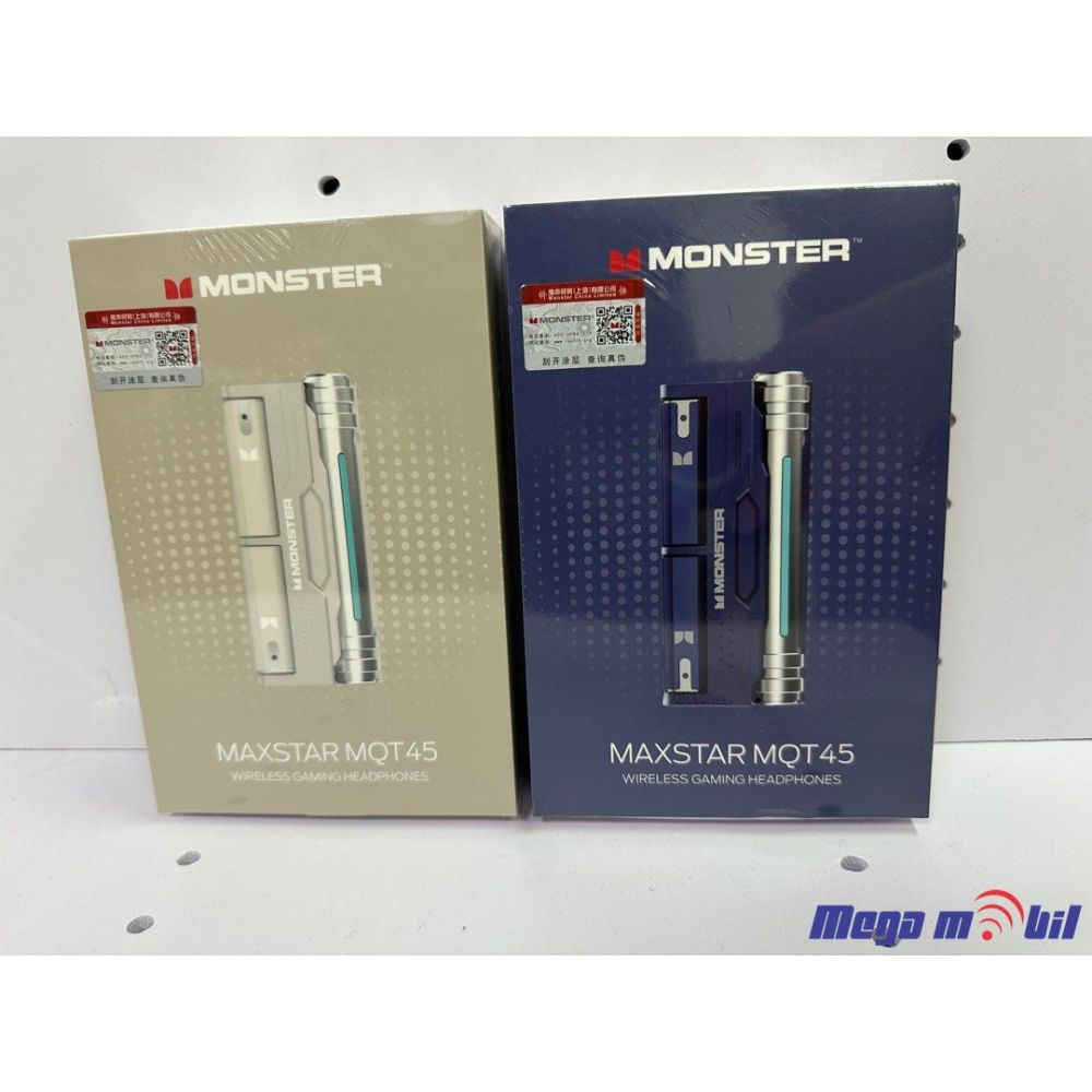 Slusalki Bluetooth MONSTER Maxstar MQT45 black