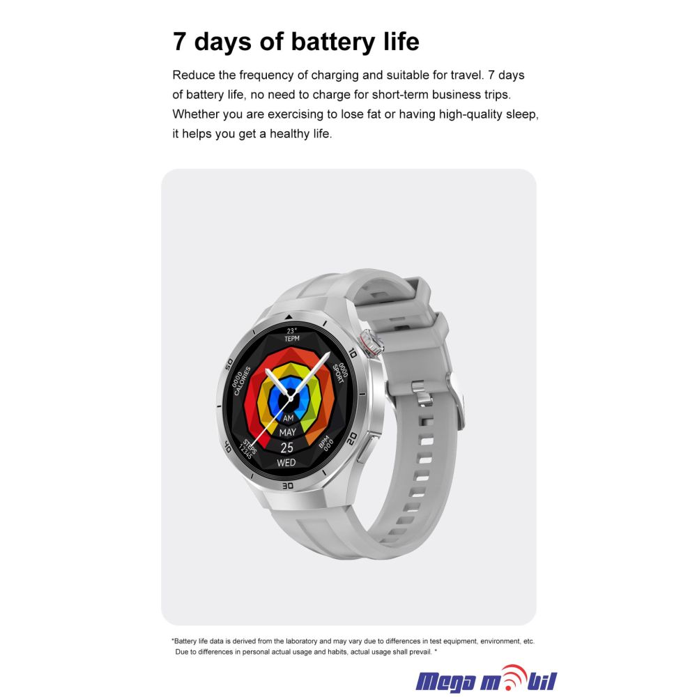Smart Watch DT 5 Pro silver