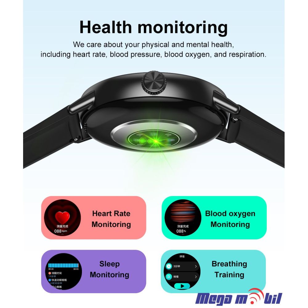 Smart Watch DTM 5 black