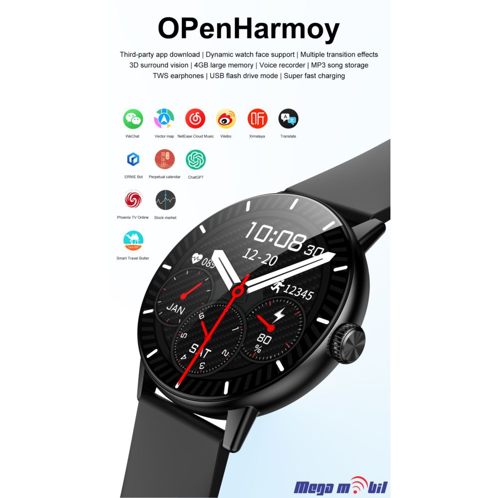 Smart Watch DTM 5 silver