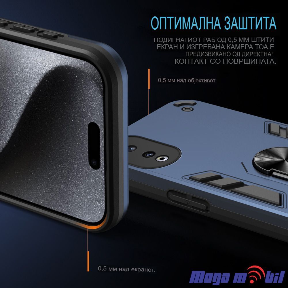 Futrola Samsung S25 FE/ S731B Hard Ring dark blue