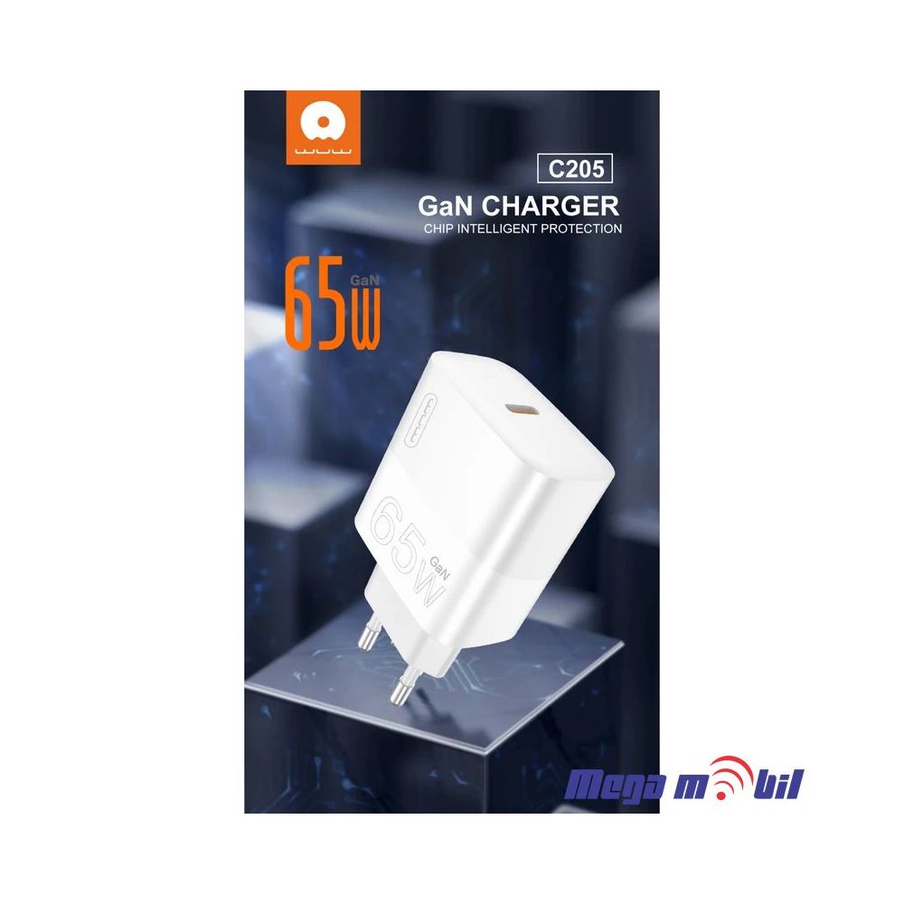 Polnac 220V WUW-C205 PD 65W GaN