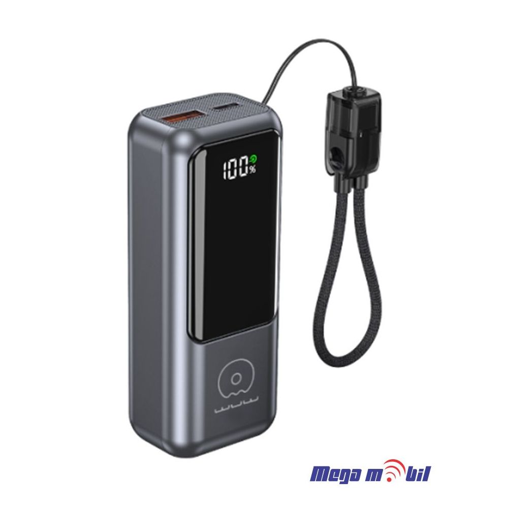 Baterija eksterna 10000mAh WUW-Y161 FAST+PD grey