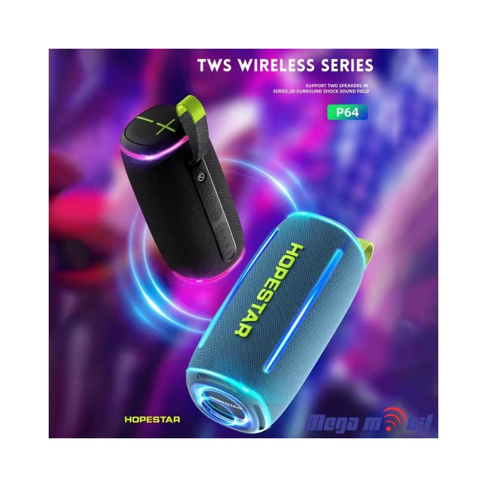 Zvucnik Bluetooth Hopestar P64 black