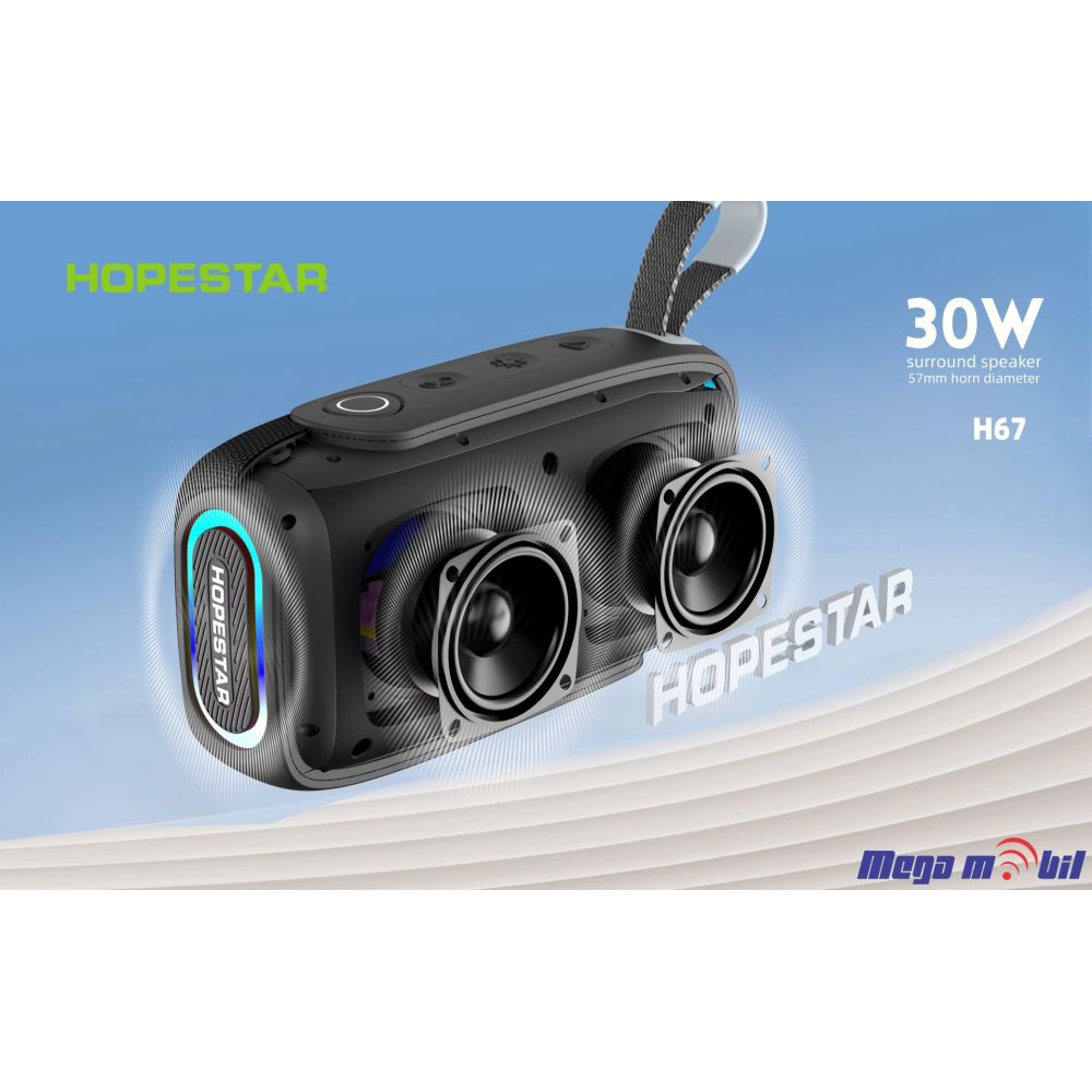 Zvucnik Bluetooth Hopestar H67 black