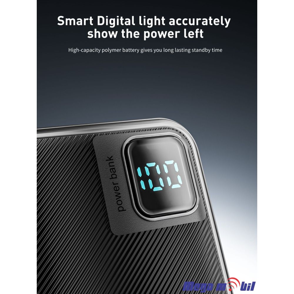 Baterija eksterna 10000mAh VD-PB060 white