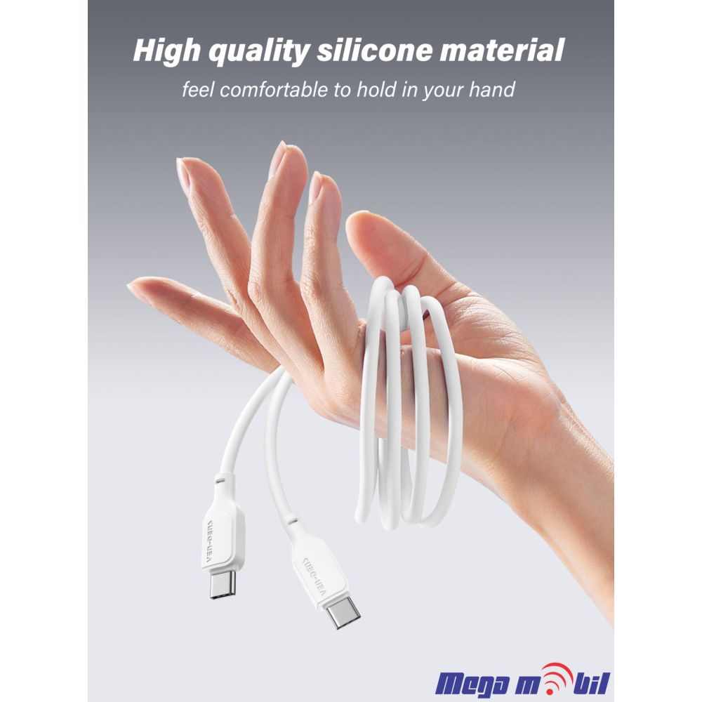 Data Kabel iPhone PD FAST VD-DC21CL 27W 1m white