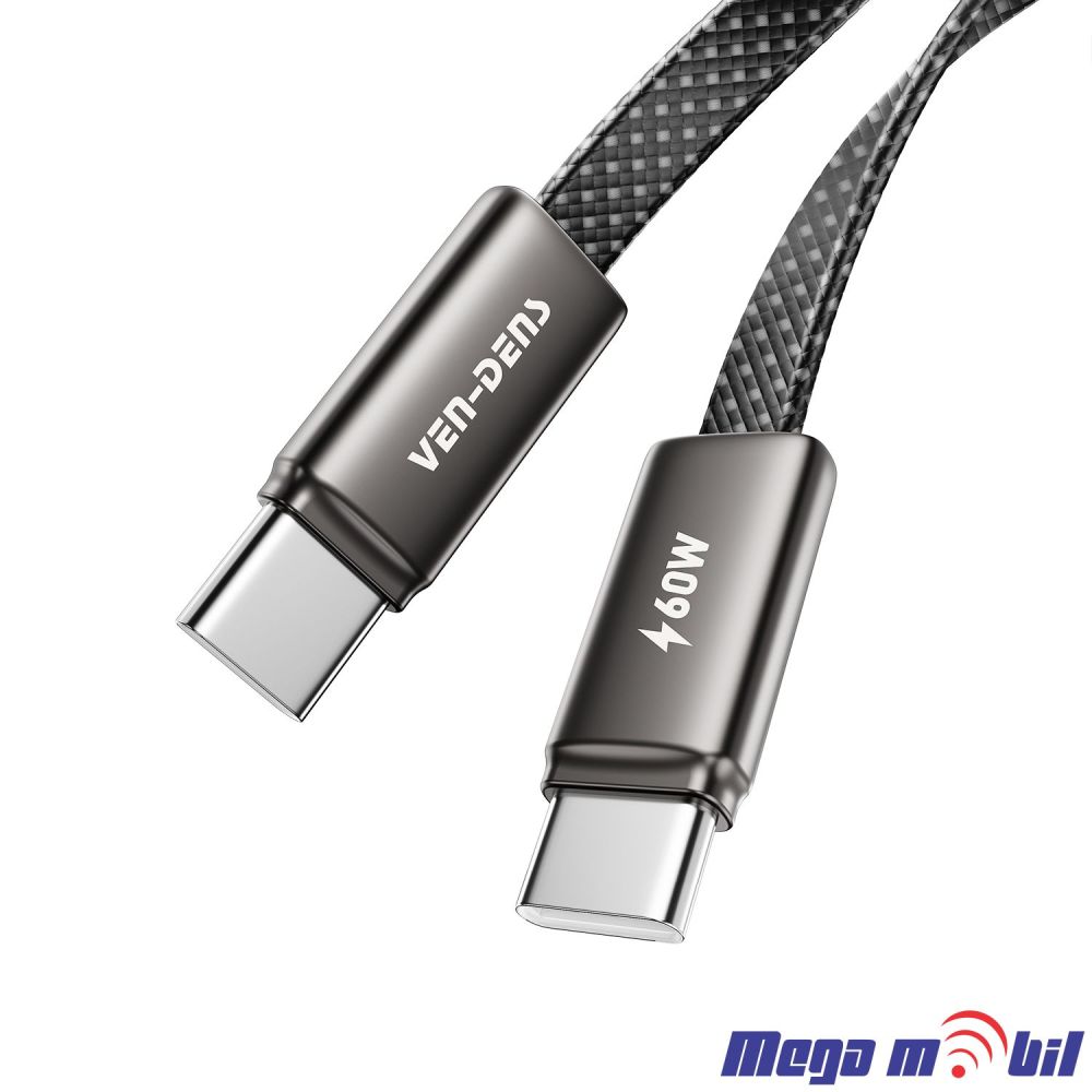 Data Kabel Type C PD VD-DC22CC 60W 1m FAST black