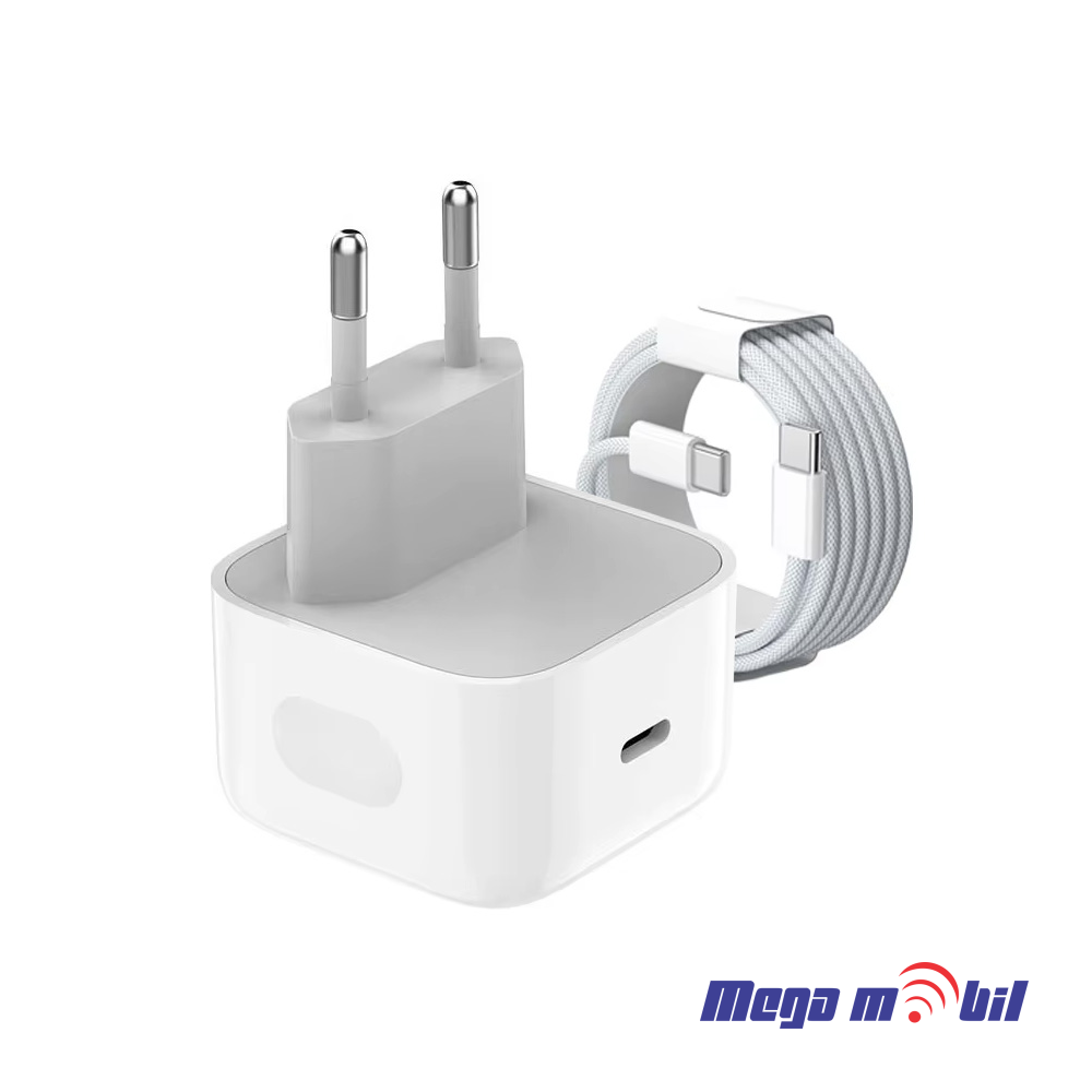 Polnac 220V iPhone PD 40W so kabel FAST 17 series