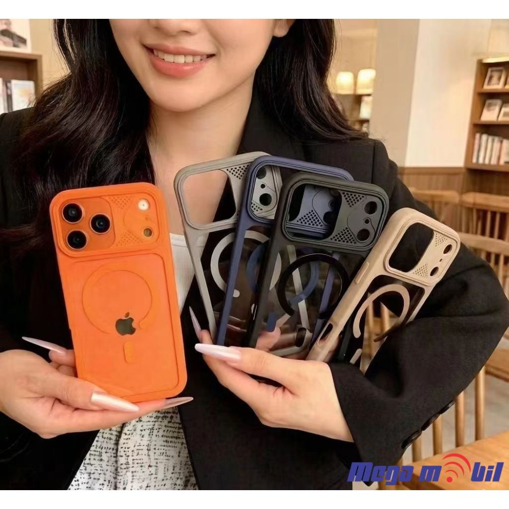 Futrola iPhone 17 Pro HaloGrip orange