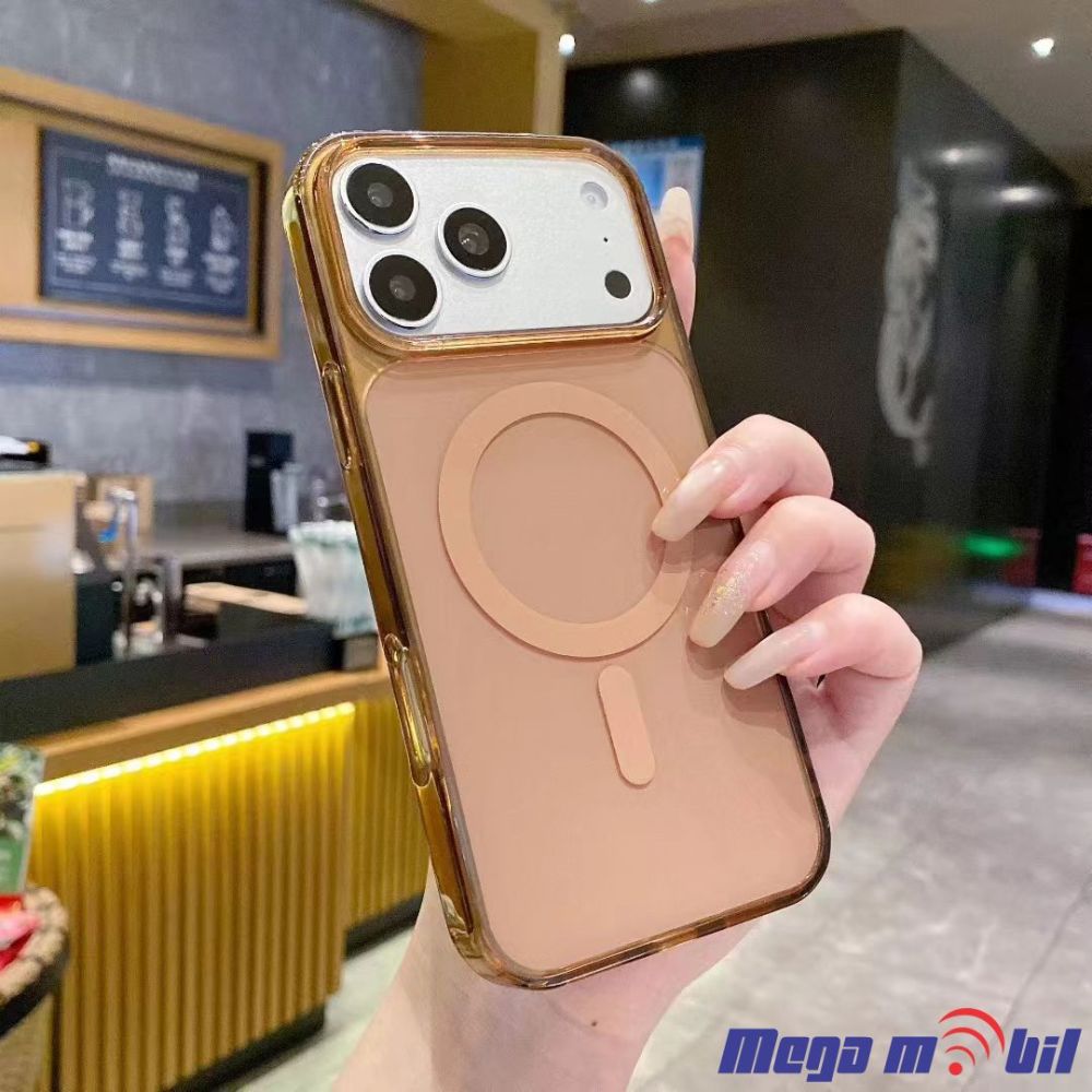 Futrola iPhone 16 Pro Crystal magnetic gold