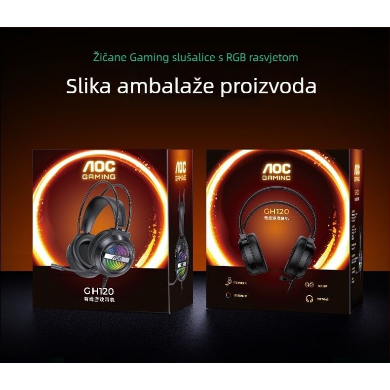 Slusalki AOC GH120 USB