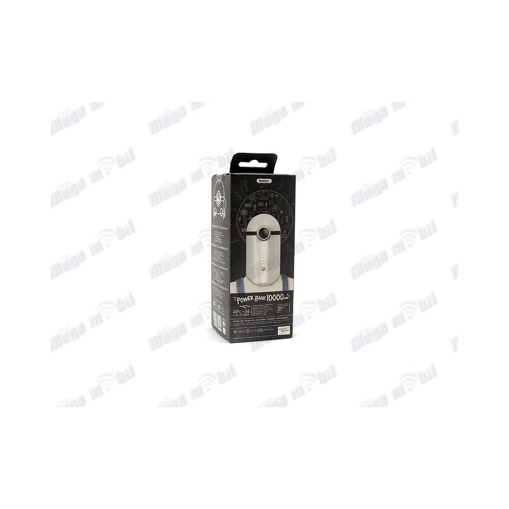 Baterija eksterna 10000mAh REMAX Cutie RPL-36 white