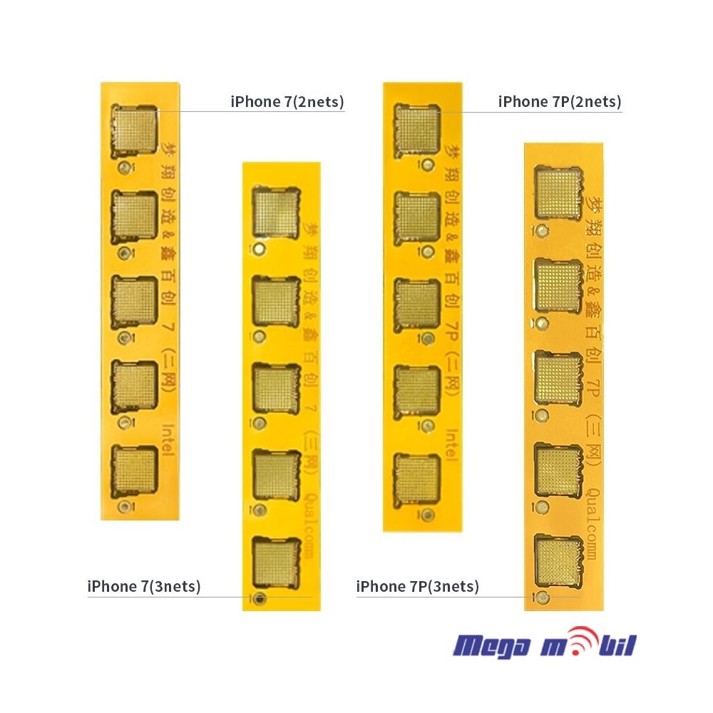 Easy trace jumper iPhone 7/ iPhoe 7 plus Audio IC (INTEL) (Qualcomm) SET 20kom