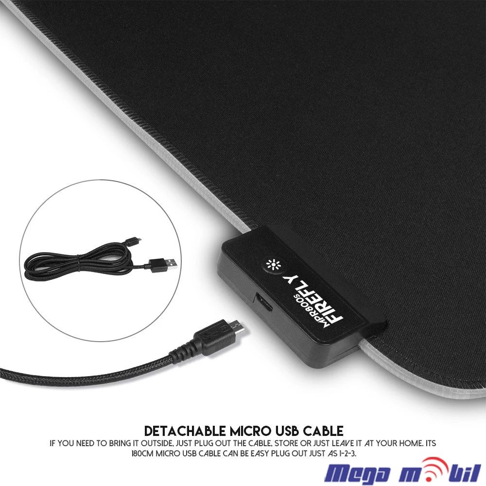 Podloga za gluvce Fantech MPR800s Firefly black