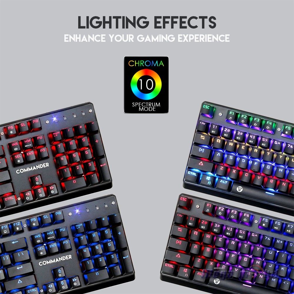 Tastatura Fantech MVP862 Commander Combo black.