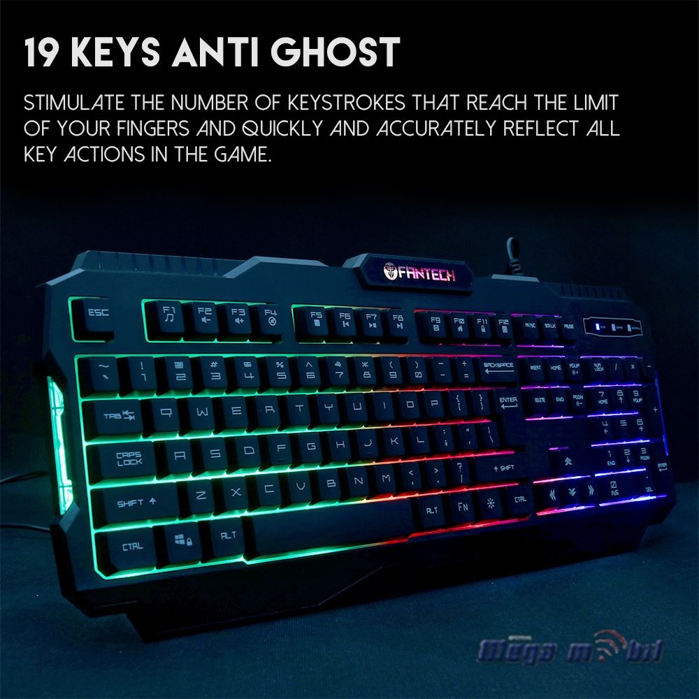 Tastatura Fantech Gaming K511 Hunter Pro black