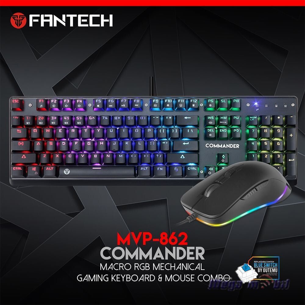 Tastatura Fantech MVP862 Commander Combo black.