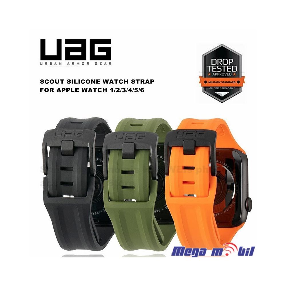 Remce za Smart Watch Apple UAG Scout 42/44mm black.