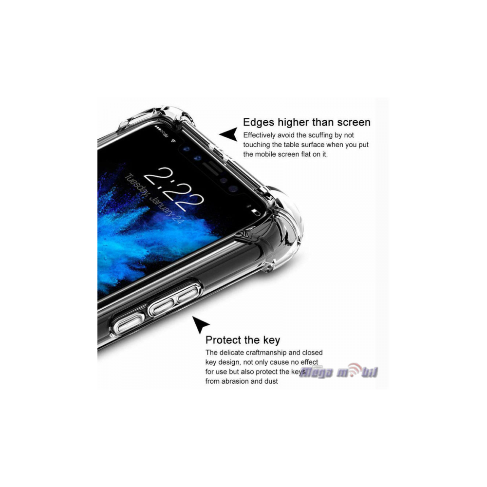 Futrola Samsung A22 4G/ A225F Ice Cube transparent.