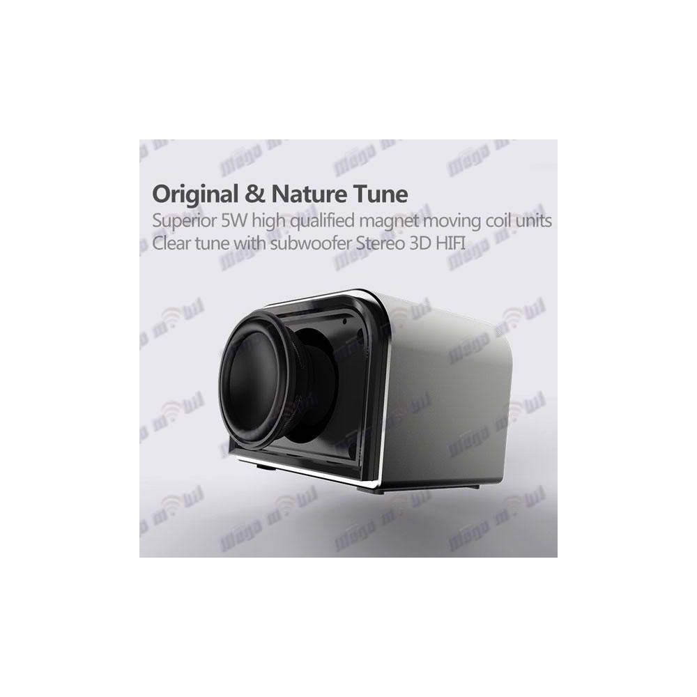...Zvucnik Bluetooth REMAX RB-M8 mini silver.