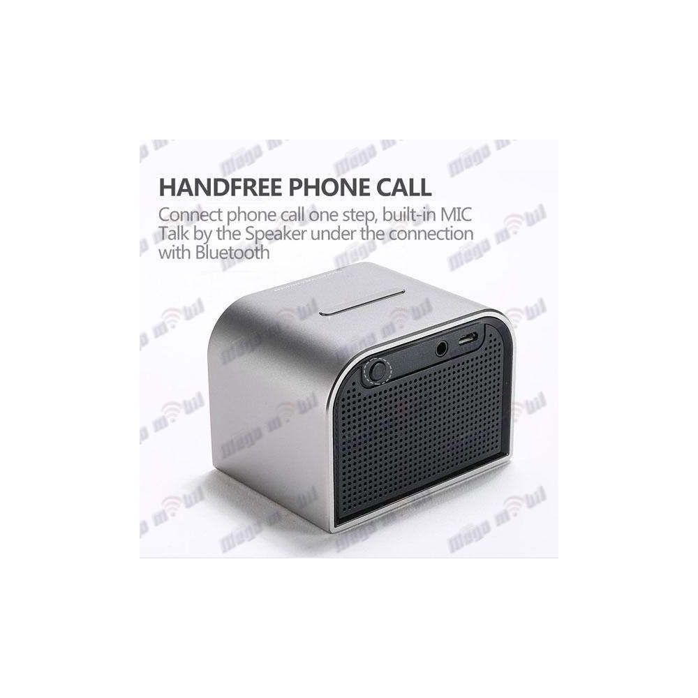 ...Zvucnik Bluetooth REMAX RB-M8 mini silver.