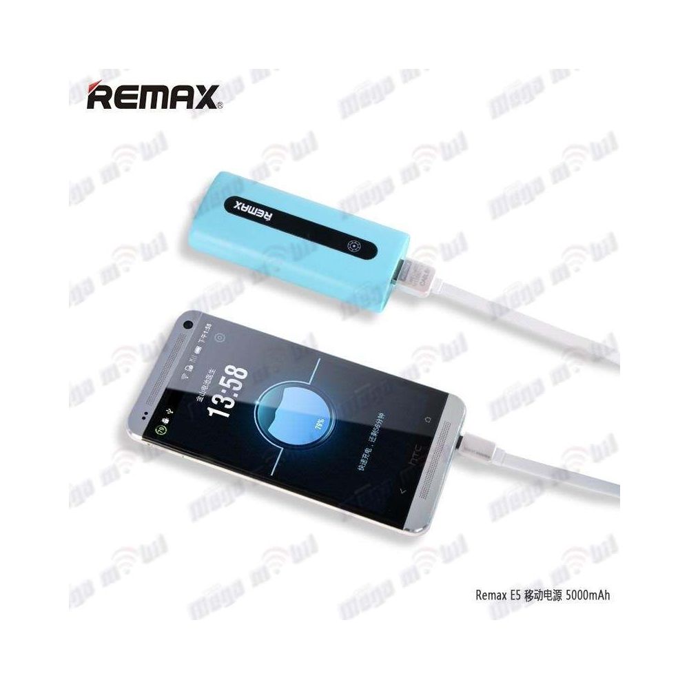 Baterija eksterna 5000mAh REMAX E5 blue