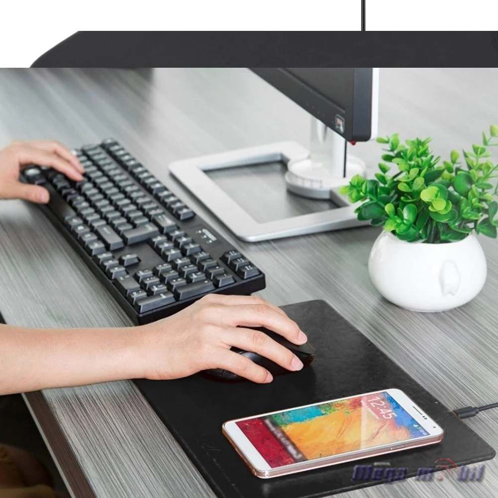 Podloga za gluvce so wireless polnac UT20 black