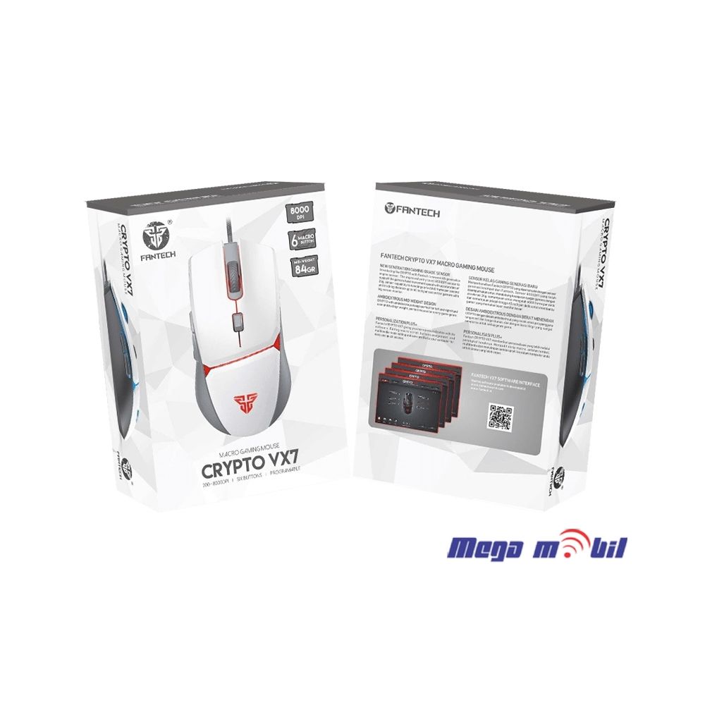 Gluvce Fantech Gaming VX7 Crypto Space Edition.