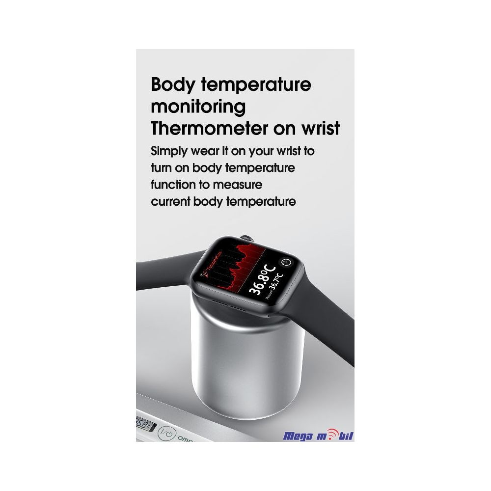 Smart Watch W26+ Silver