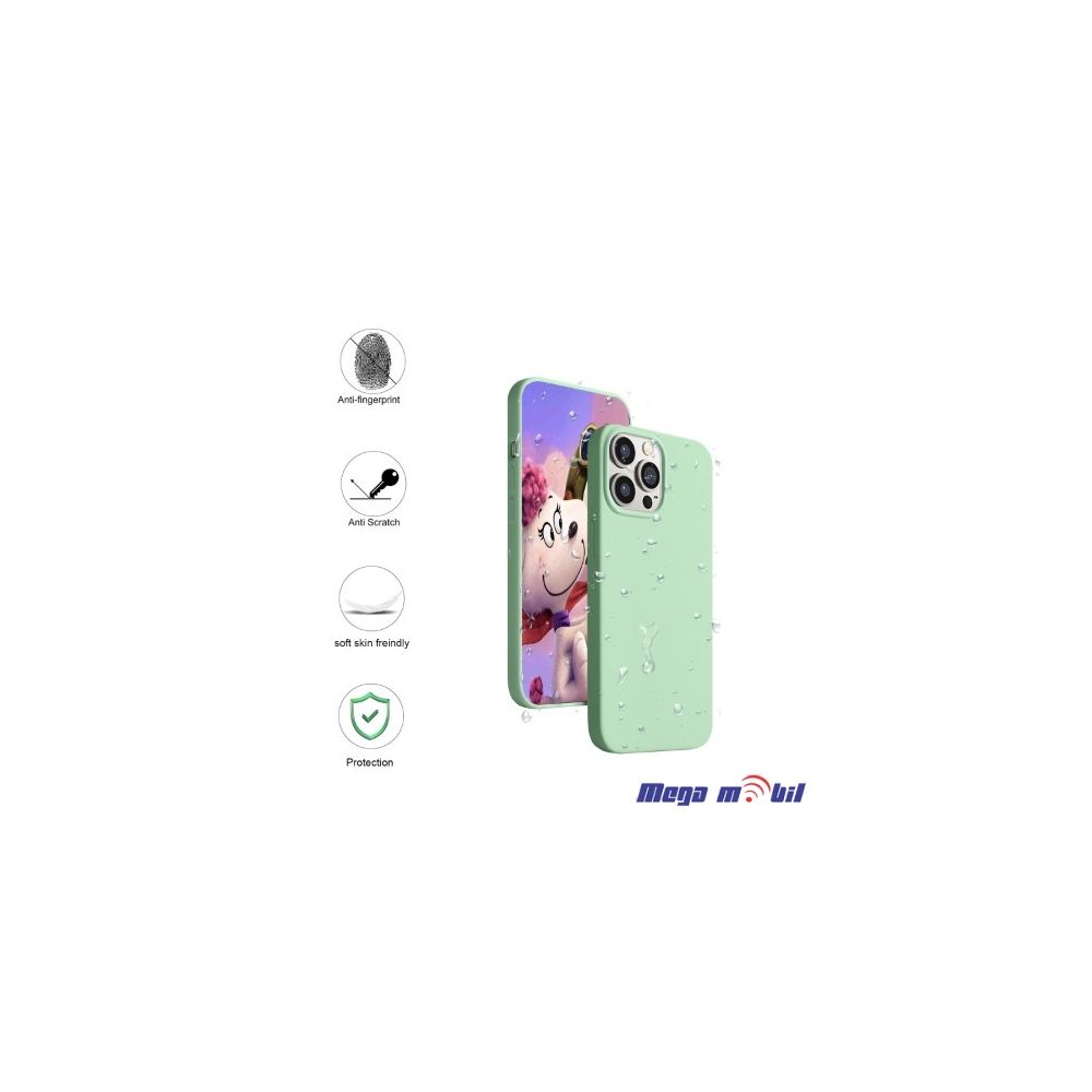 Futrola iPhone 13 Pro Silicon Color purple.