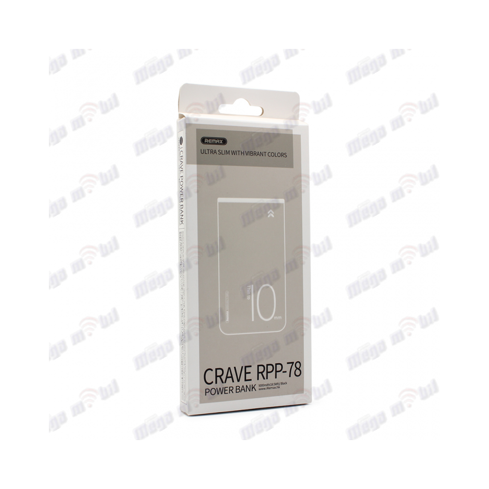 Baterija eksterna 5000mAh REMAX Crave RPP-78 white