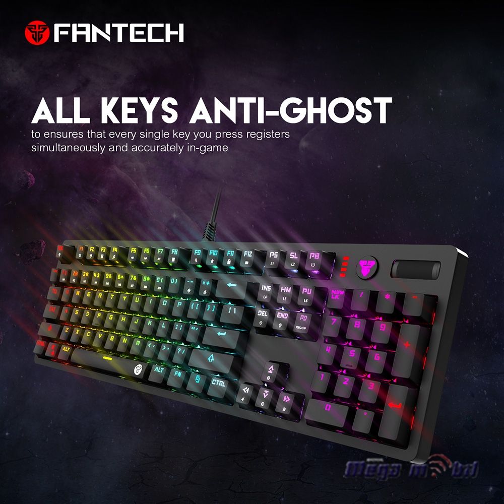 Tastatura Fantech Gaming Mechanical MK851 RGB Max Pro black.