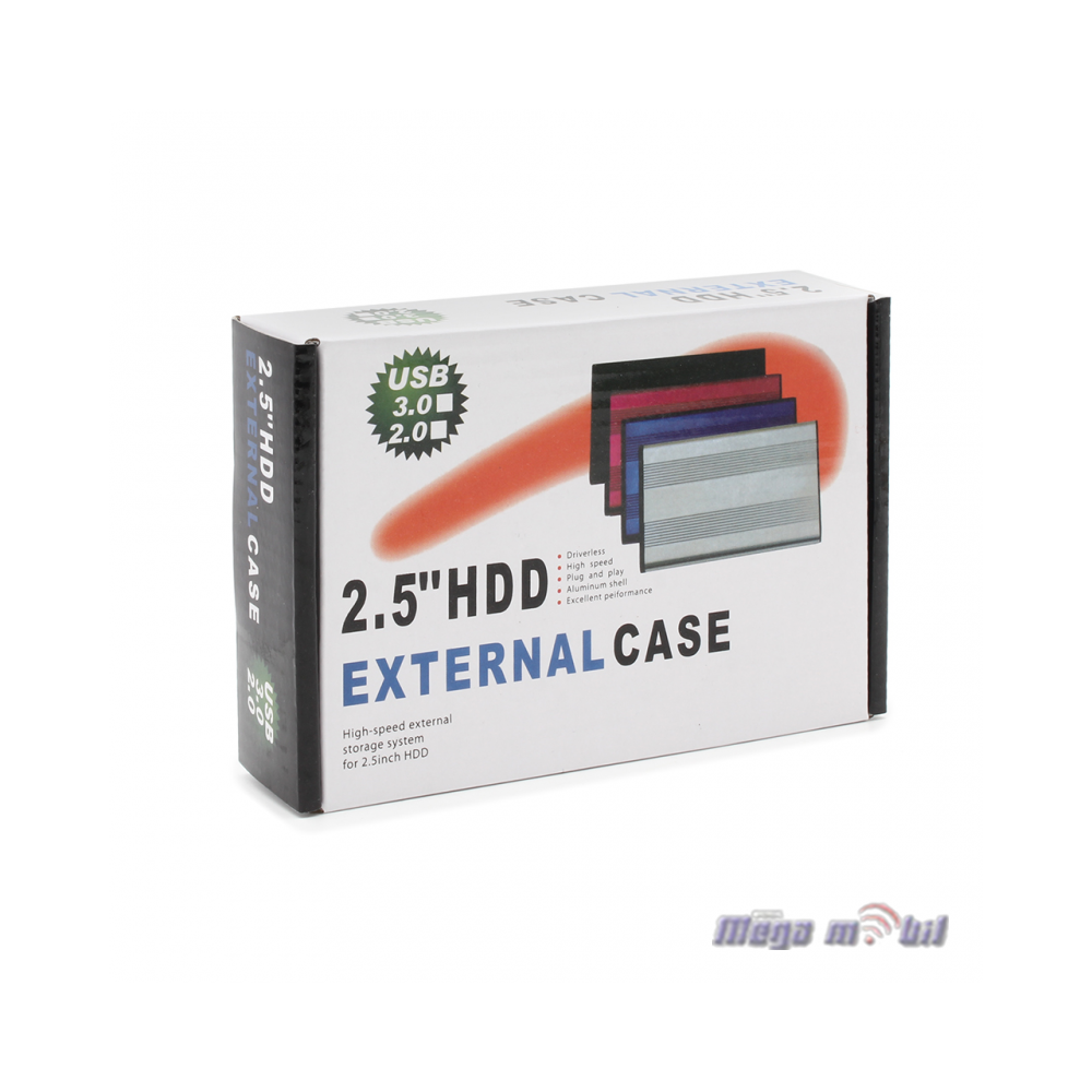 Kukiste za Hard Disk 2.5" HDD USB 3.0 silver