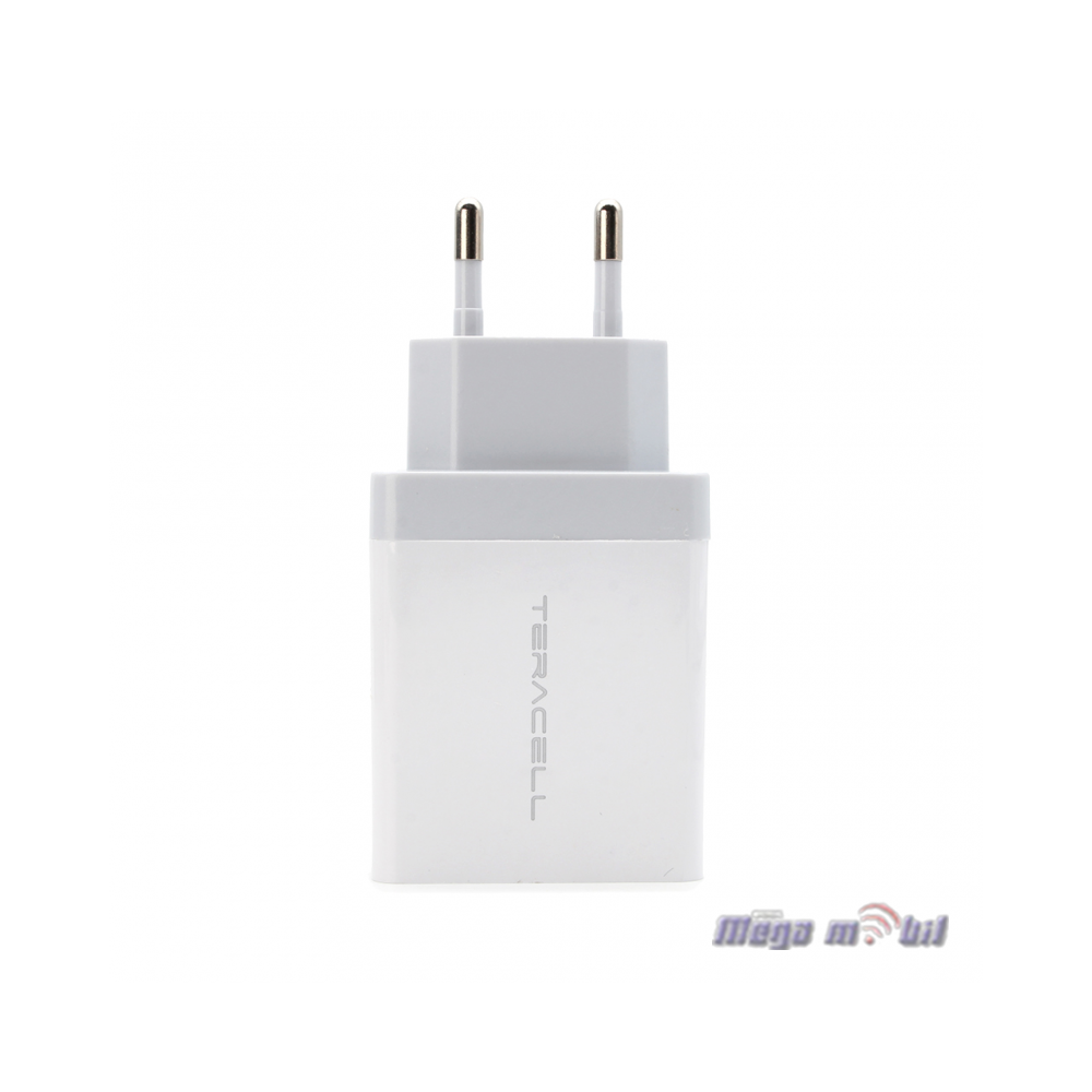 Polnac 220V Type C Teracell Evolution TC-03 2USB 2.1A white