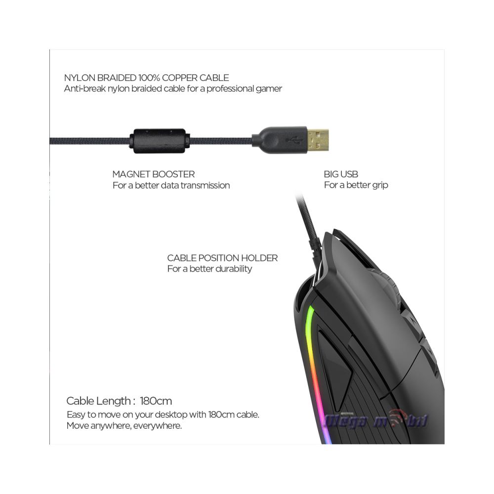 Gluvce Fantech Gaming UX1 Hero black.