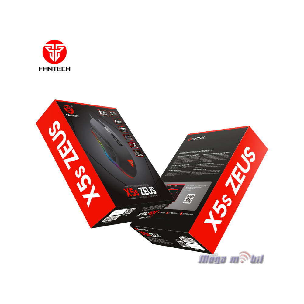 Gluvce Fantech Gaming X5S Zeus black
