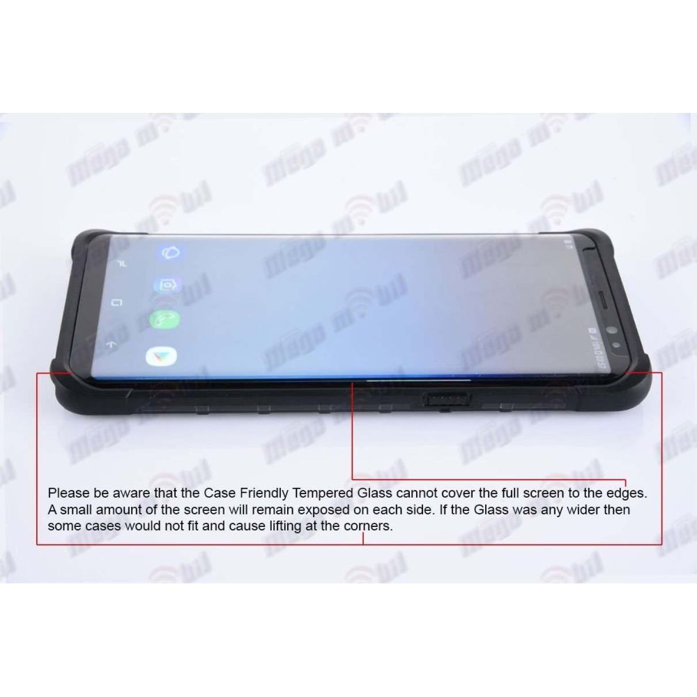 Tempered glass za Samsung Note 8/ N950 FULL GLUE 0.2mm