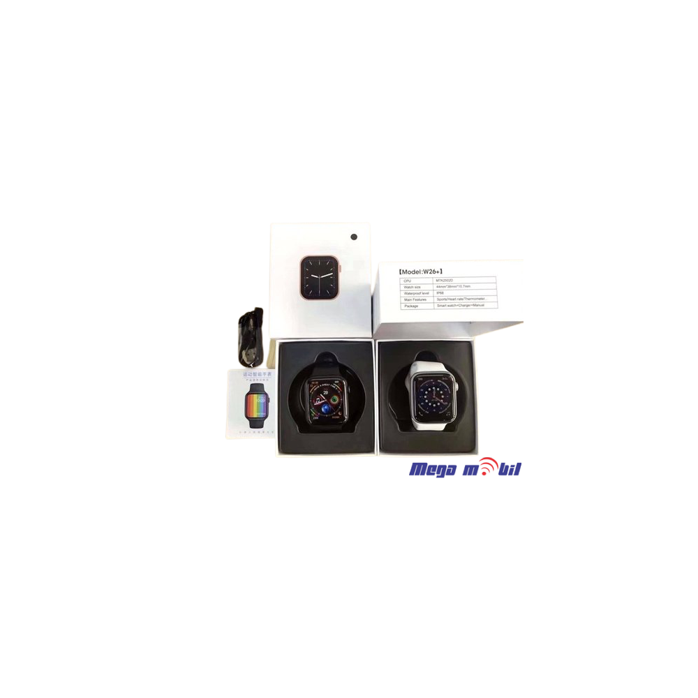 Smart Watch W26+ Silver