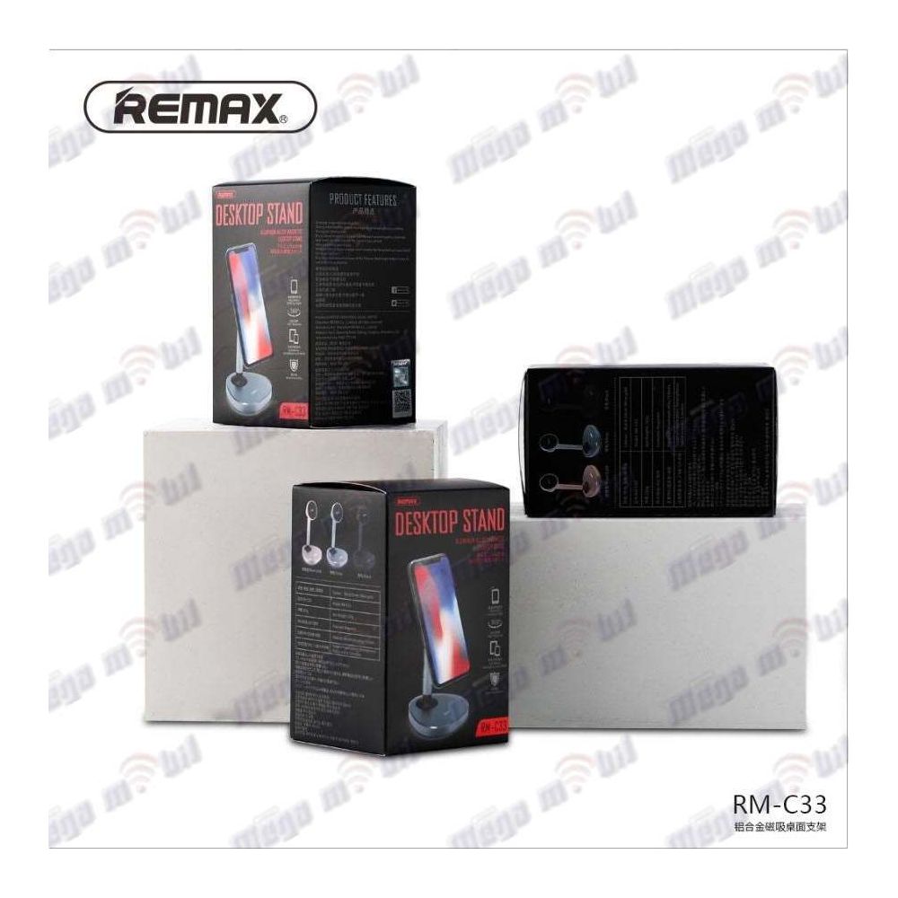 Drzac UNI magnetic REMAX RM-C33 Desktop Stand black