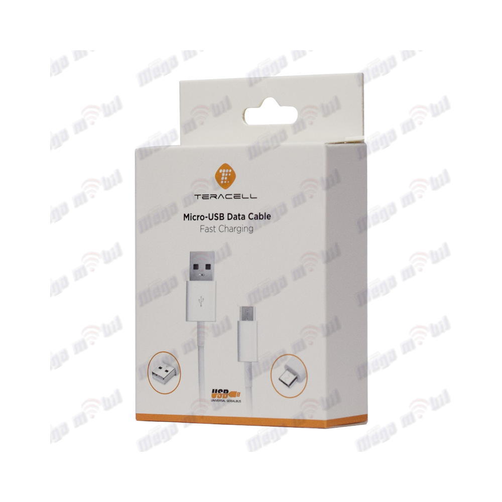 Data Kabel Micro Teracell Plus 2.1A 1.2m FAST White
